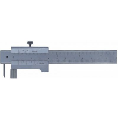 KMITEX Posuvné měřítko na rýsování INOX 200/40mm/0,1mm KM6005_5 – Sleviste.cz