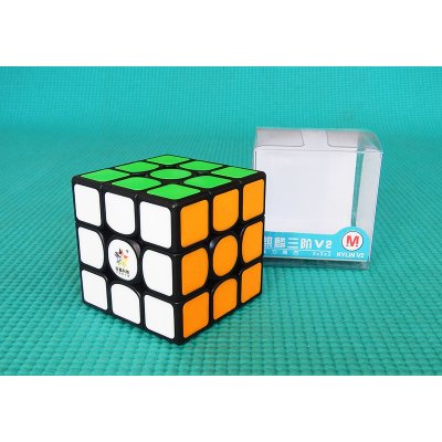 Rubikova kostka 3 x 3 x 3 YuXin Kylin V2 Magnetic Tiled černá
