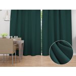 Biante Dekorační závěs Rongo RG-099 Tmavý lahvově zelený 140x200 cm – Hledejceny.cz