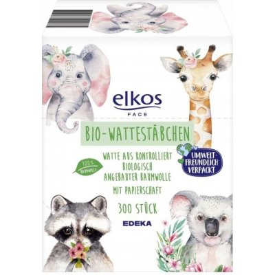 Elkos Vatové tyčinky v krabičce 300 ks – Sleviste.cz