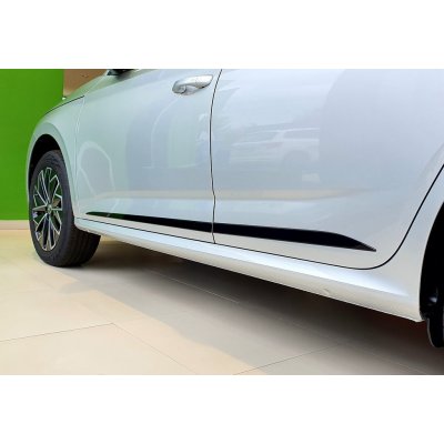 ŠKODA KAMIQ-BOČNÍ DVEŘNÍ LIŠTY GLOSSY BLACK ve stylu SPORTLINE KAM-DRSTR-SPT – Zboží Mobilmania