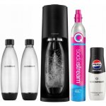 SodaStream Terra Black + 2 láhve + PEPSI MAX – Zboží Mobilmania