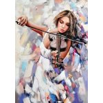 Norimpex Diamantové malování Houslistka 30 x 40 cm – Hledejceny.cz