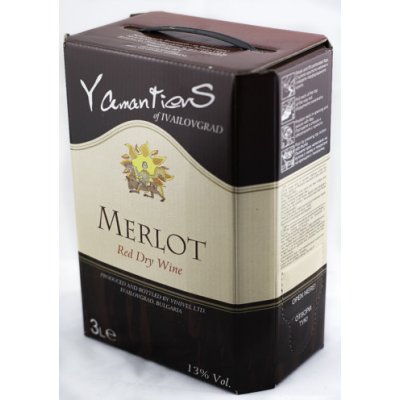 Yamantiev's Bag in Box Merlot červené 2021 13% 3 l (karton) – Zbozi.Blesk.cz