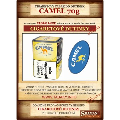 Camel Cigaretový tabák dóza 70 g – Zboží Dáma