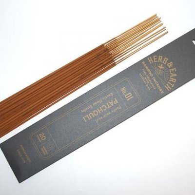 Nippon Kodo Vonné tyčinky Herb and Earth PATCHOULI 20 ks – Hledejceny.cz