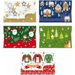 Obálky dárkové 90x157mm CHRISTMAS, mix – Hledejceny.cz