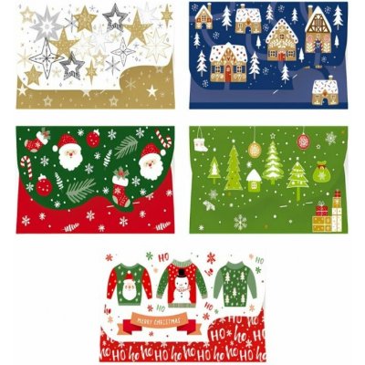Obálky dárkové 90x157mm CHRISTMAS, mix – Hledejceny.cz