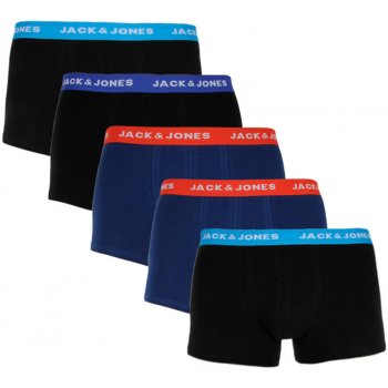 Jack&Jones 5Pack pánské boxerky JACBLACK FRIDAY TRUNKS