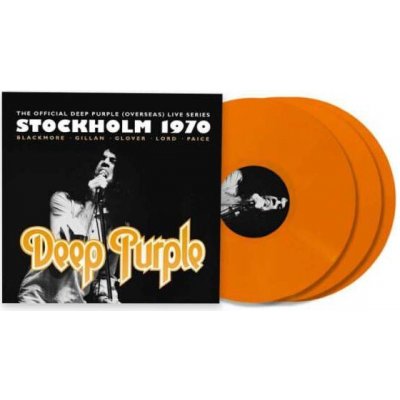 Deep Purple - Stockholm 1970 - oranžová LP – Zbozi.Blesk.cz