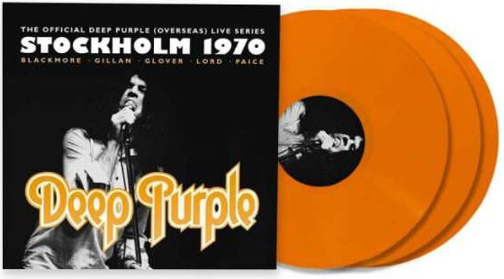 Deep Purple - Stockholm 1970 - oranžová LP