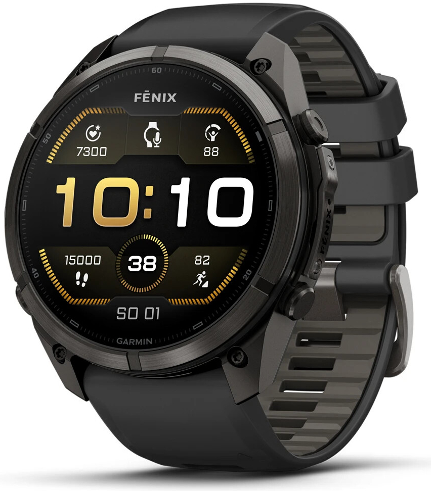 Garmin Fenix 9 Pro 51 mm AMOLED Carbon Gray DLC Titanium Black/Pebble 010-04337-16 na Heureka.cz
