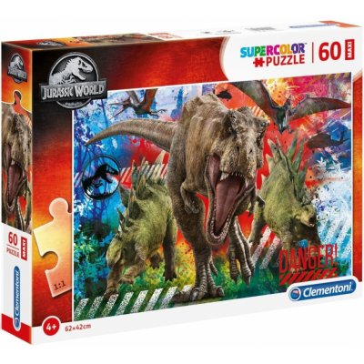 Clementoni MAXIJurassic World 26456 60 dílků – Zboží Mobilmania