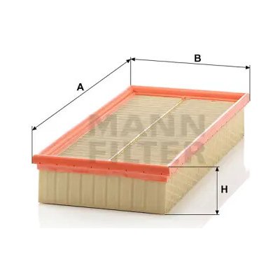 MANN FILTER Vzduchový filtr C 36 168 – Hledejceny.cz