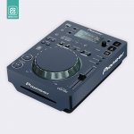 Doto Design Skin CDJ 350 FULL COLORS Midnight Blue – Zboží Živě