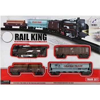 Vlak osobní plastový vláček Rail King