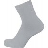 Knitva FROTÉ BAVLNĚNÉ ponožky Klasik šedá světlá
