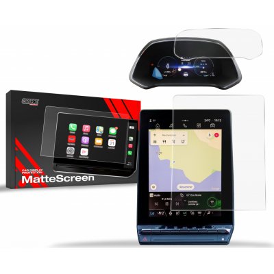GRIZZ Protector, Ochranná fólie na display 2v1 Matte, Renault Symbioz, 2024- , Display 10,4" – Zboží Živě