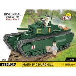 Cobi 3128 World War II Britský tank Mark IV Churchill 1:35 – Zboží Dáma