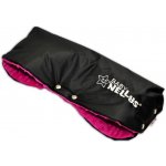 Baby Nellys Rukávník minky amarantový černá – Zboží Dáma