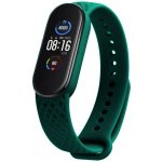 Xiaomi Mi Band 5/6 náhradní náramek Diamantový vzor Tmavě zelená MBSCZ-5DV003 – Zboží Živě