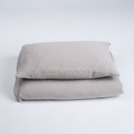 Tulimese Povlečení mušelínové béžové povlak na peřinu 140X200 – Sleviste.cz