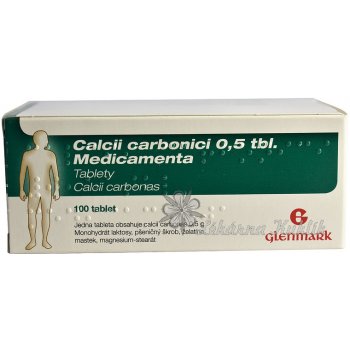 CALCII CARBONICI 0,5 TBL. MEDICAMENTA POR 0,5G TBL NOB 100