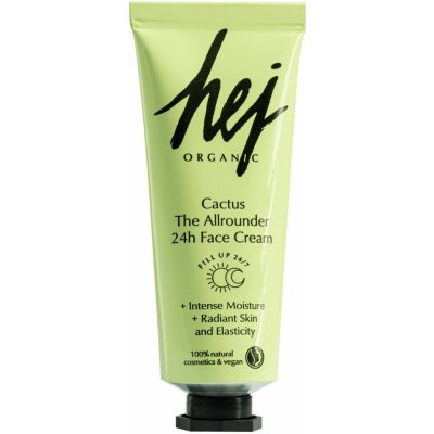 Hej Organic The All-Rounder 24h Face Cream Cactus 50 ml – Hledejceny.cz
