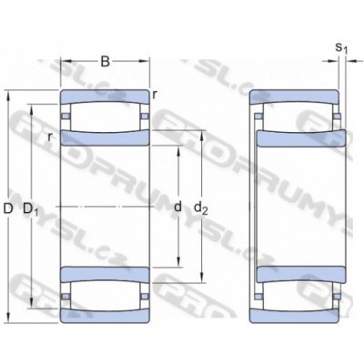 SKF C 2214 TN9 toroidní ložisko CARB – Zboží Mobilmania