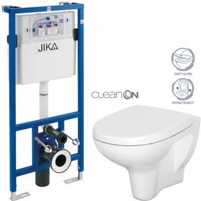 JIKA WC CERSANIT ARTECO CLEANON + SEDÁTKO H895652 X AT1 – Zboží Dáma