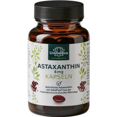 Unimedica Astaxanthin AstaPure 4 mg, 60 gelových kapslí – Hledejceny.cz