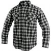Pánská Košile CXS TOM pánská košile dlouhý rukáv šedo-černá
