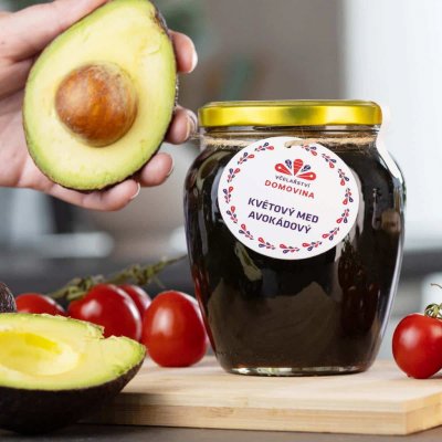 Včelařství Domovina Květový med avokádový 750 g – Zbozi.Blesk.cz