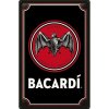 Obraz Postershop Plechová cedule: Bacardi (Logo Black)