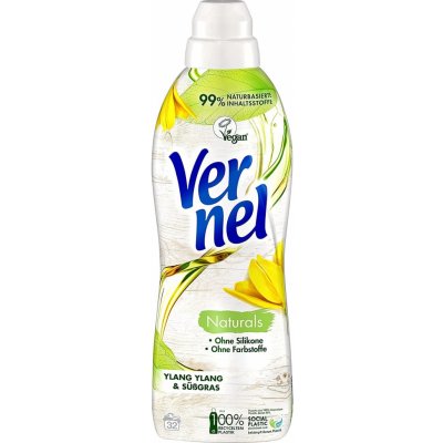 Vernel Naturals Ylang Ylang & Sladká tráva koncentrovaná aviváž 32 PD 800 ml – Zboží Mobilmania