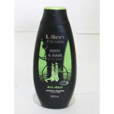 Lilien All Out Men sprchový gel 400 ml – Sleviste.cz