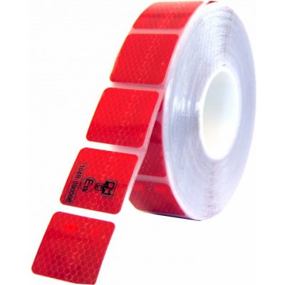 Prexim Folie reflexní 50 mm × 50 m dělená červená – Zboží Mobilmania