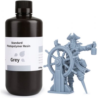 ELEGOO Standard Resin Grey 1kg – Zboží Živě