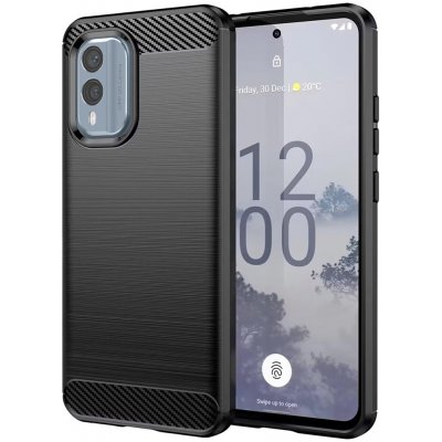 Techsuit - Karbonový silikon - Nokia X30 - černý – Hledejceny.cz