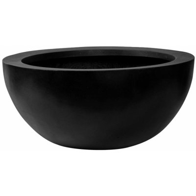 Pottery Pots Květináč Vic Bowl černá L 28 cm 60 cm – Zboží Mobilmania