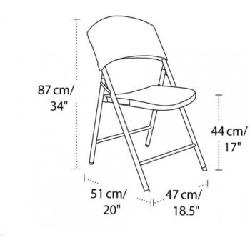 LANIT PLAST - skládací židle LIFETIME (2810)