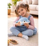 Delfín světle modrý 25 cm – Sleviste.cz