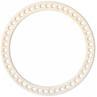 Dřevěný svět online Prstenec ⌀20 cm vhodný pro dno ⌀20 cm a víko ⌀17 cm – Zboží Dáma