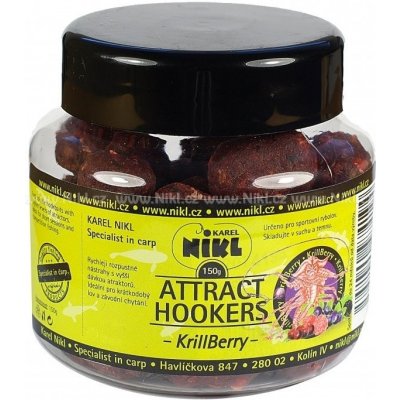 Karel Nikl Attract Hookers rychle rozpustné dumbells 150g 14mm Krill Berry – Hledejceny.cz