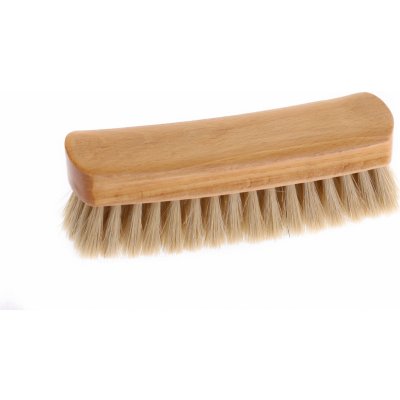 Leštící kartáč Gemini z koňských žíní menší světlý 14 cm – Sleviste.cz