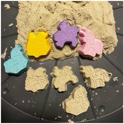Jednorožci - sada 3D minibáboviček (4 ks) | 3DNika – Hledejceny.cz