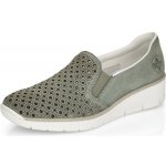 Rieker dámské mokasíny 5379152 S2 5379152 zelená – Sleviste.cz