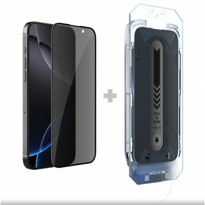 Nillkin Tvrzené Sklo 0.25mm Guardian 2.5D pro Apple iPhone 16 Pro Max black s aplikátorem 6902048287846 – Zboží Živě