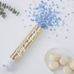 Vystřelovací konfety modré holka nebo kluk 60 cm – Zboží Dáma