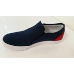 Emporio Armani EA7 W boty Slip ON modro červené – Zboží Mobilmania